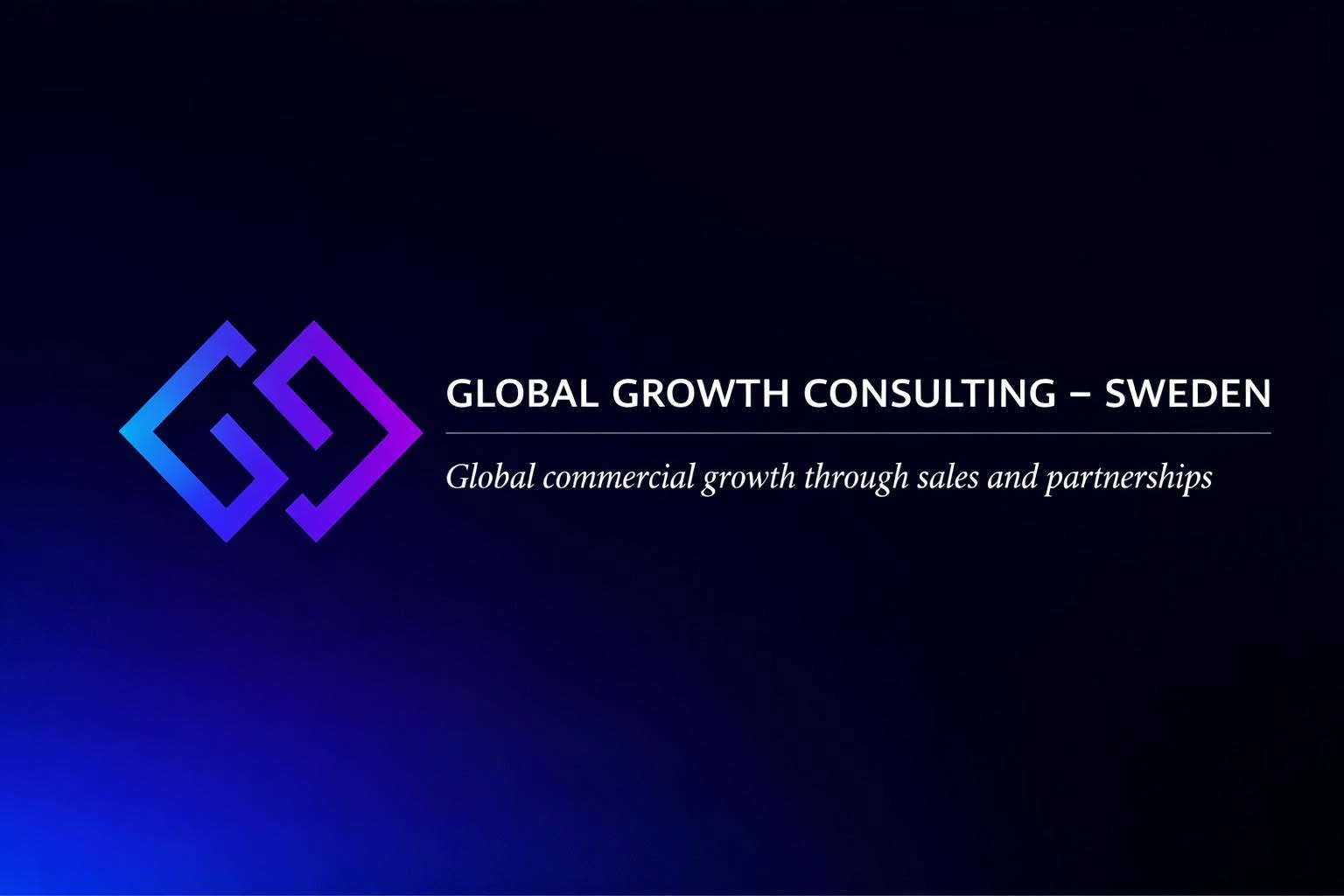 Global Growth Consulting – Sweden. Global commercial growth through sales and partnerships.
